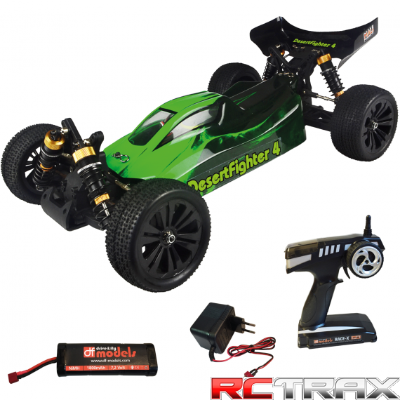 Model RC Buggy DF Models Desert Fighter 4 RTR Szczotkowy Dodatkowa karoseria