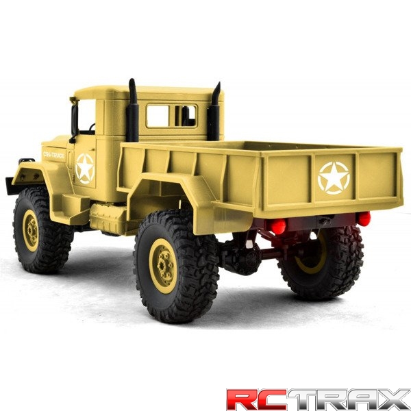 Model RC Funtek CR4 1:16 4WD piaskowy