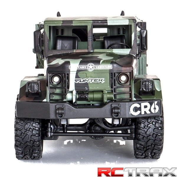 Model RC Funtek CR6 1:16 4WD kamuflaż