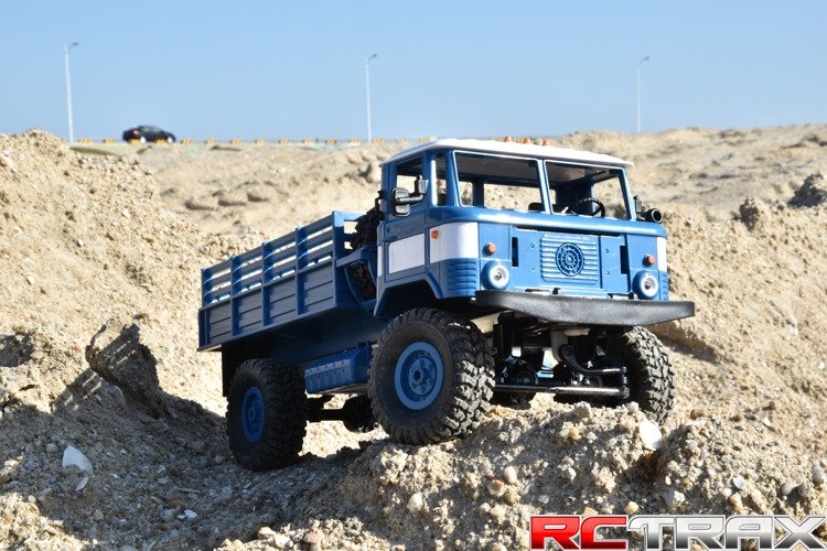 Model RC Funtek PR4 1:16 4WD niebieski