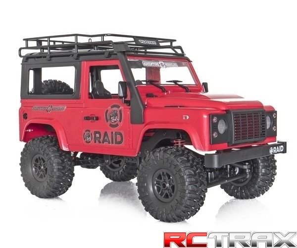 Model RC Funtek Raid1 1:12 4WD czerwony
