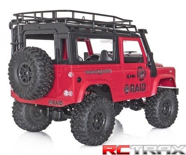 Model RC Funtek Raid1 1:12 4WD czerwony