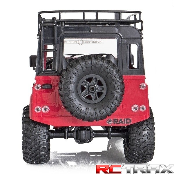 Model RC Funtek Raid1 1:12 4WD czerwony