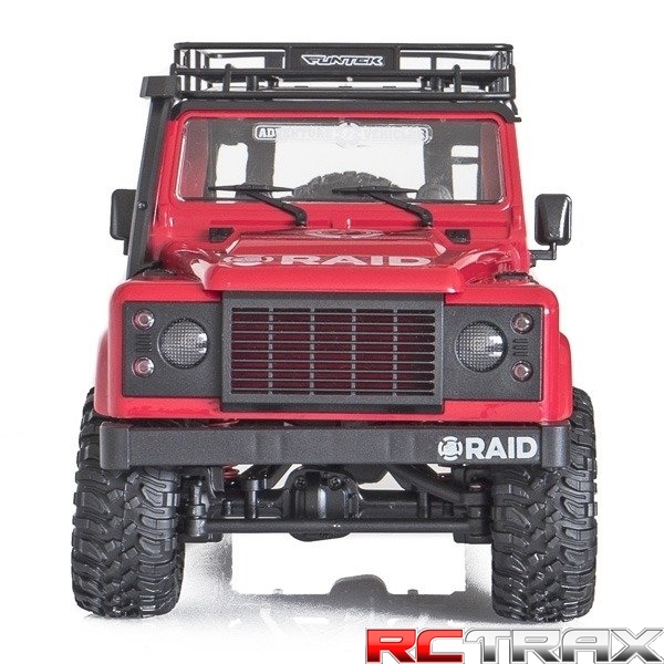 Model RC Funtek Raid1 1:12 4WD czerwony