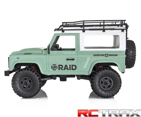 Model RC Funtek Raid1 1:12 4WD zielony