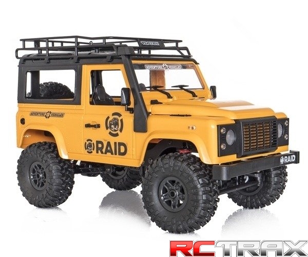 Model RC Funtek Raid1 1:12 4WD żółty