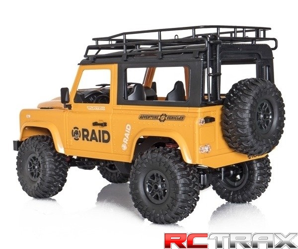 Model RC Funtek Raid1 1:12 4WD żółty