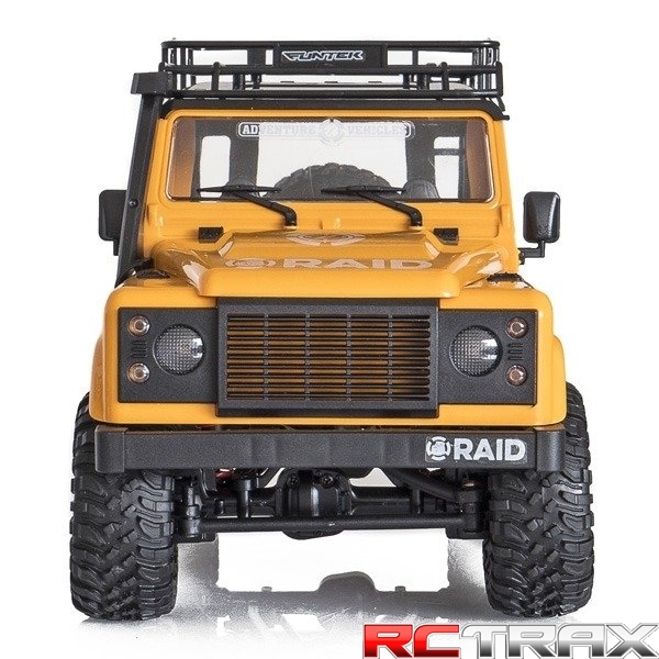 Model RC Funtek Raid1 1:12 4WD żółty