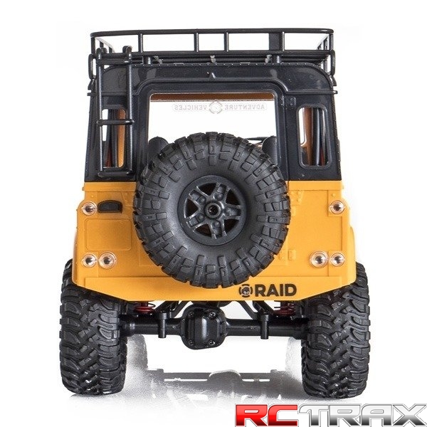Model RC Funtek Raid1 1:12 4WD żółty