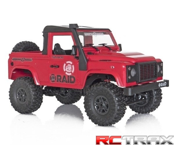 Model RC Funtek Raid2 1:12 4WD czerwony