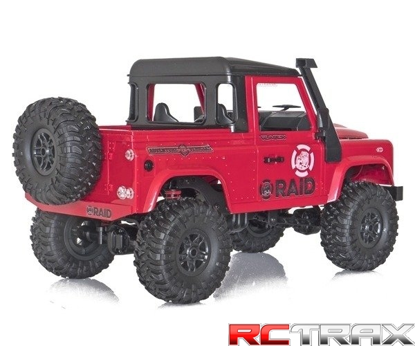 Model RC Funtek Raid2 1:12 4WD czerwony