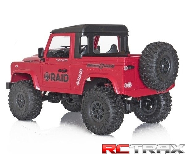 Model RC Funtek Raid2 1:12 4WD czerwony
