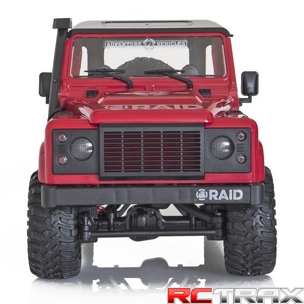 Model RC Funtek Raid2 1:12 4WD czerwony