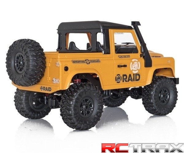 Model RC Funtek Raid2 1:12 4WD żółty