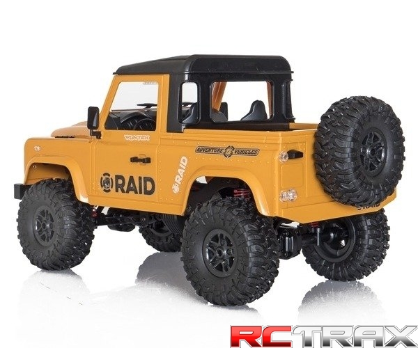 Model RC Funtek Raid2 1:12 4WD żółty