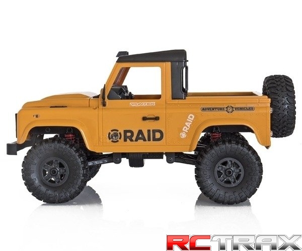 Model RC Funtek Raid2 1:12 4WD żółty