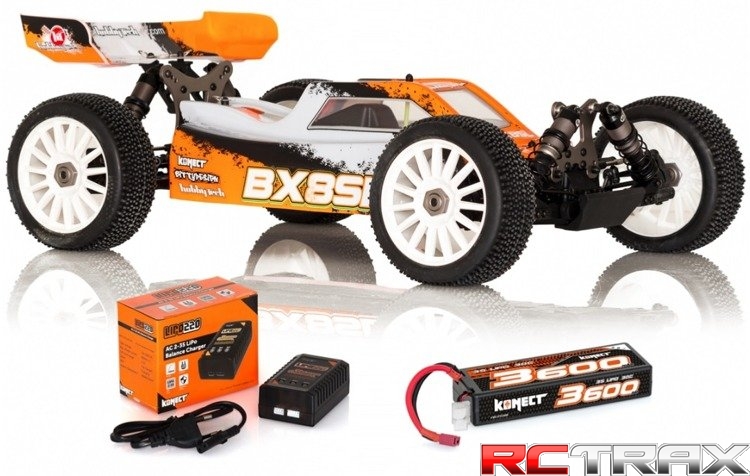 Model RC Hobbytech BX8 SL 1/8 + ładowarka i akumulator