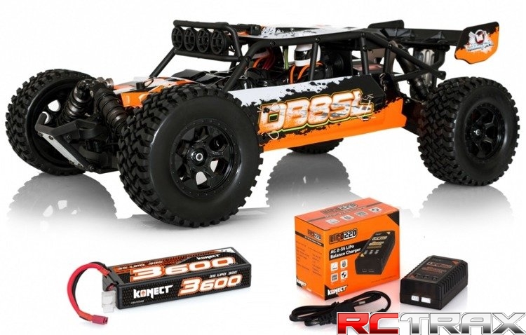 Model RC Hobbytech DB8 SL Desert Buggy 1/8 Orange
