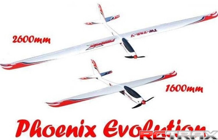 Motoszybowiec Volantex RC Phoenix Evolution 1600mm-2600mm ARF (742-5)