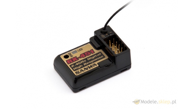 Odbiornik SANWA - RX-451 FHSS-3 2,4 GHz