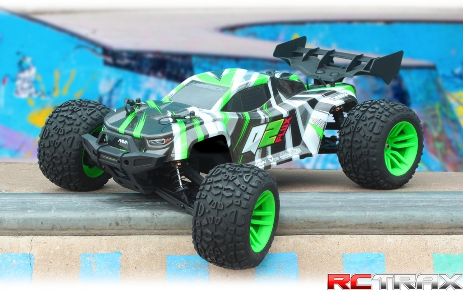 Quantum2 XT Flux 1/10 Stadium Truck - Zielony + GRATIS
