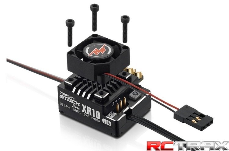 Regulator Hobbywing XeRun XR10 PRO Stock Spec-Black 80 A