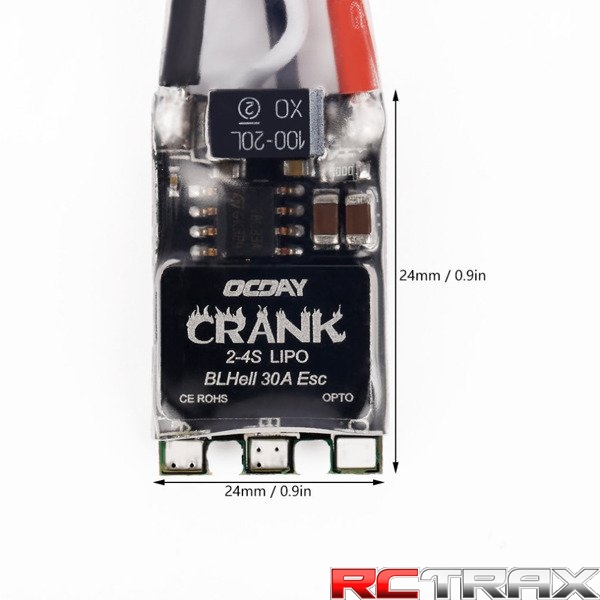 Regulator Ocday Crank 30A (2-4s) Opto