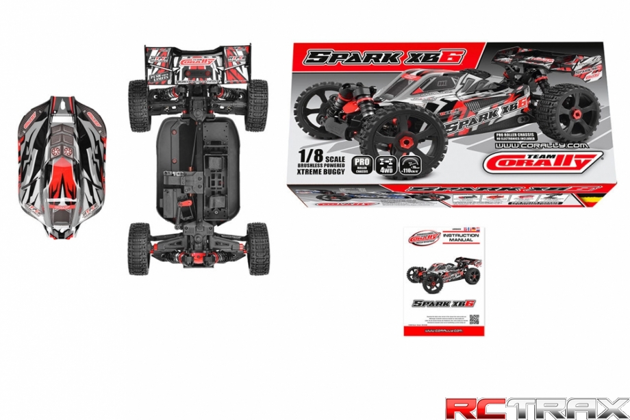 SPARK TEAM CORALLY XB-6 roller wersja czerwona