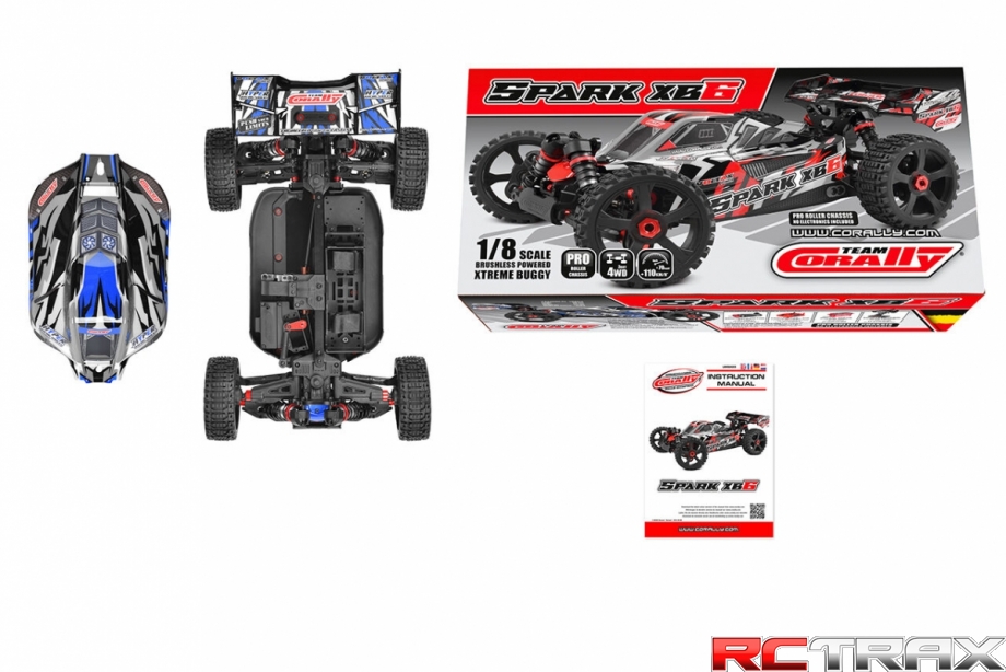 SPARK TEAM CORALLY XB-6 roller wersja niebieska