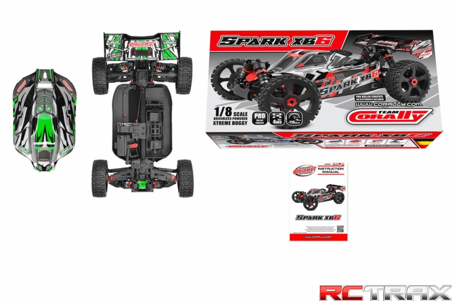 SPARK TEAM CORALLY XB-6 roller wersja zielona