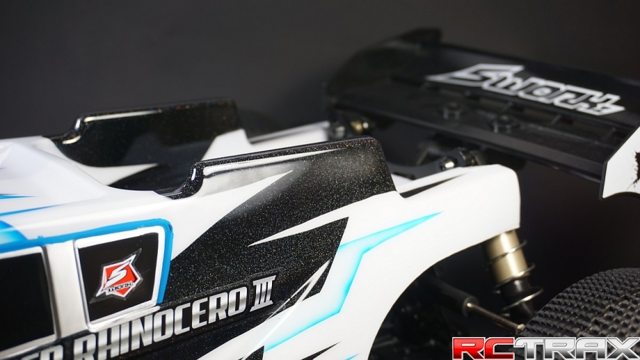 SWORKZ 1/8 Off Road Truggy RHINOCERO III Speed karoseria przeźroczysta