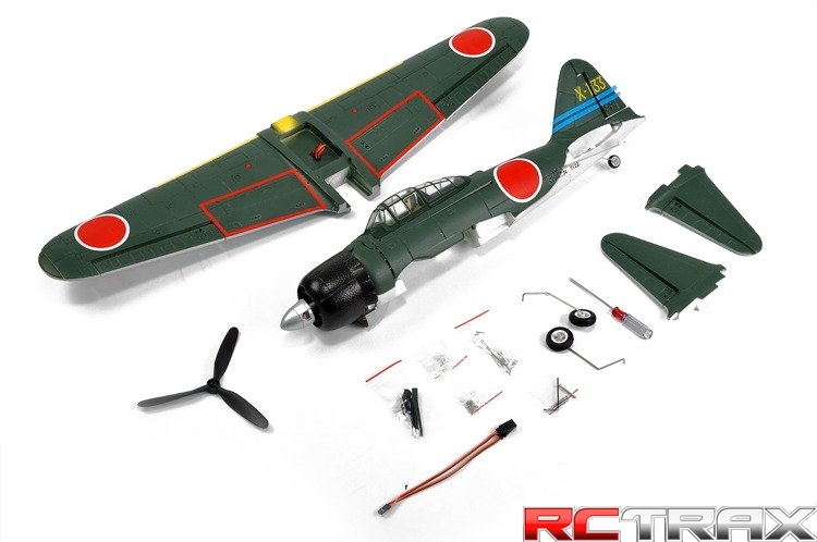 Samolot FMS A6M Zero 750mm V2 