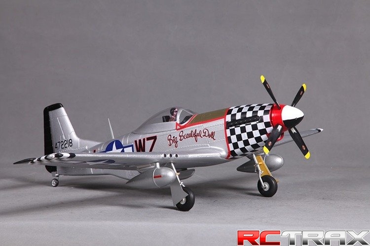 Samolot FMS P-51 Mustang 750mm V2 ARF Baby WB