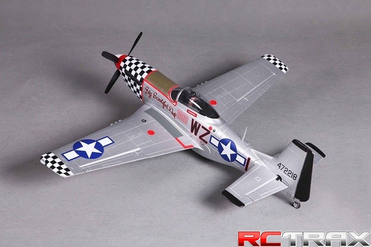 Samolot FMS P-51 Mustang 750mm V2 ARF Baby WB