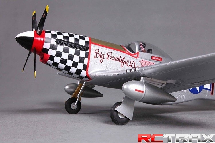 Samolot FMS P-51 Mustang 750mm V2 ARF Baby WB