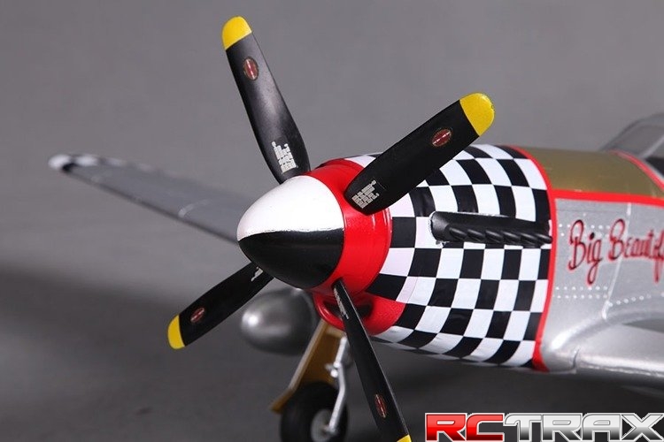 Samolot FMS P-51 Mustang 750mm V2 ARF Baby WB