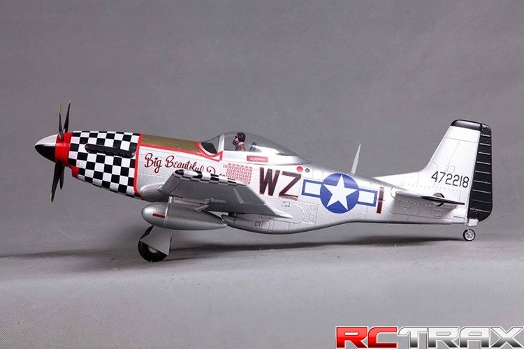 Samolot FMS P-51 Mustang 750mm V2 ARF Baby WB