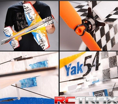 Samolot akrobacyjny 3D klasy mikro Techone Yak-54 