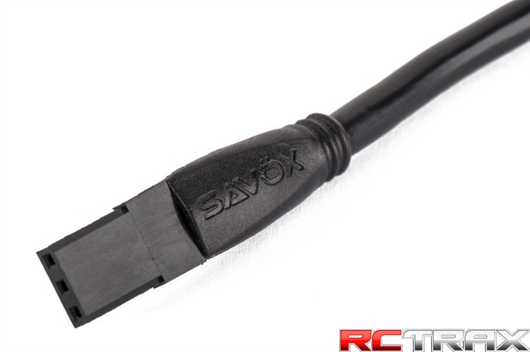 Serwo standard Savox SW-1256TG 52,4g (20,0kg/ 0,15sec) Black edition