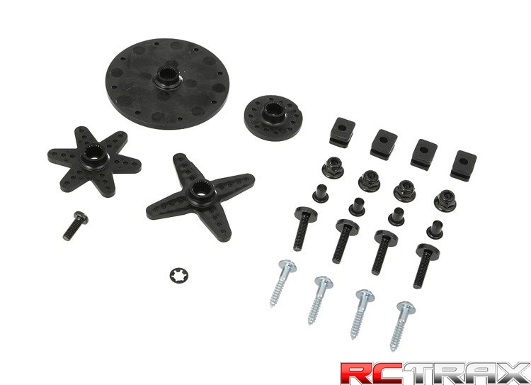 Serwo standard Savox SW-1256TG 52,4g (20,0kg/ 0,15sec) Black edition