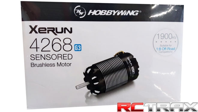 Silnik  Hobbywing XeRun 4268SD 1900KV G3 - OFF-ROAD zamknięty