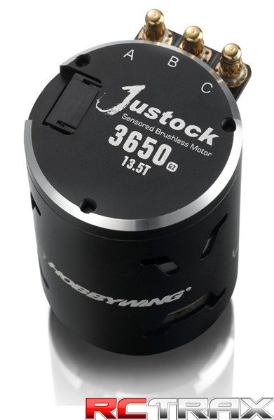 Silnik bezszczotkowy Hobbywing Justock G2 3650 SD 13.5T - czarny