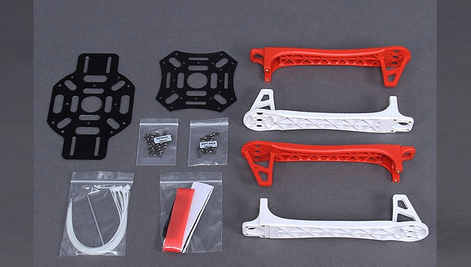 Szklana rama Q450 Quadcopter