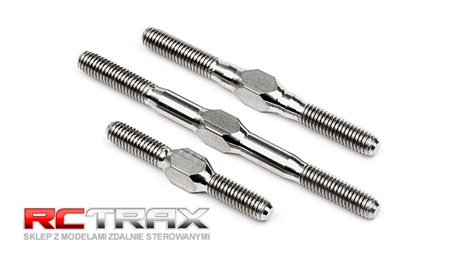 HPI TITANIUM TURNBUCKLE SET (SILVER/CYBER 10B)