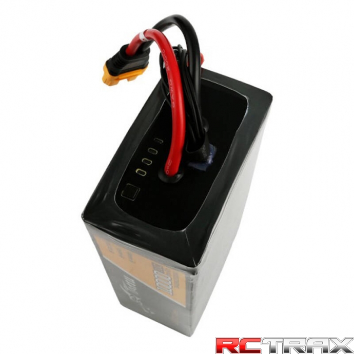 Tattu 10000mAh 44.4V 30C 12S1P Lipo Battery Pack with AS150U Plug