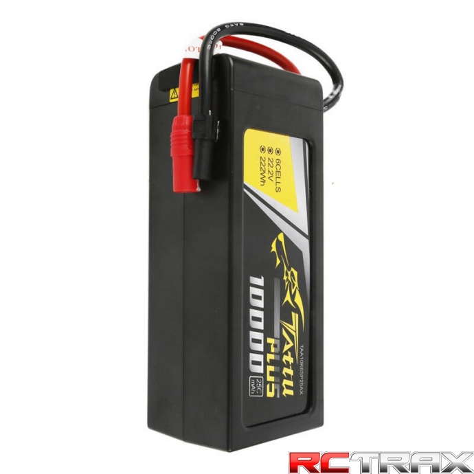 Tattu Plus 10000mAh 22.2V 25C 6S1P Lipo Battery Pack with AS150+XT150 plug