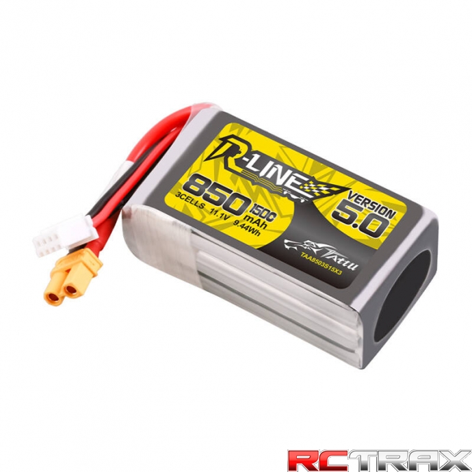 Tattu R-Line Wersja 5.0 850mAh 3S 11.1V 150C XT30U-F