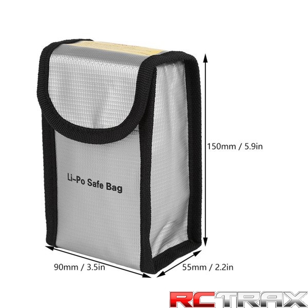 Torba ochronna na akumulatory LiPo 150x90x55mm