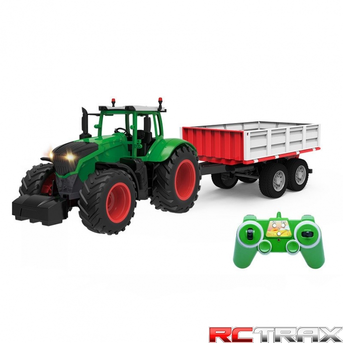 Traktor z przyczepą Double Eagle E354 1:16