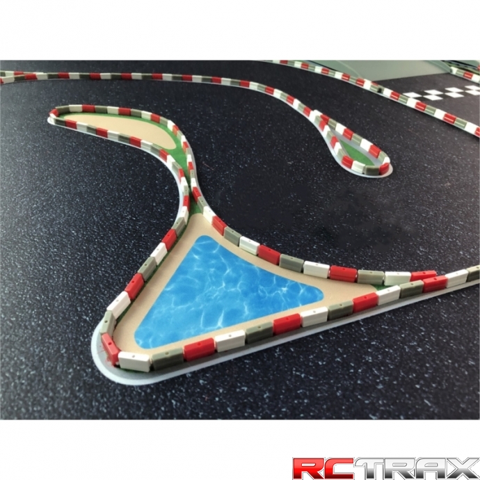 Turbo Racing białe barierki do toru - 50 szt